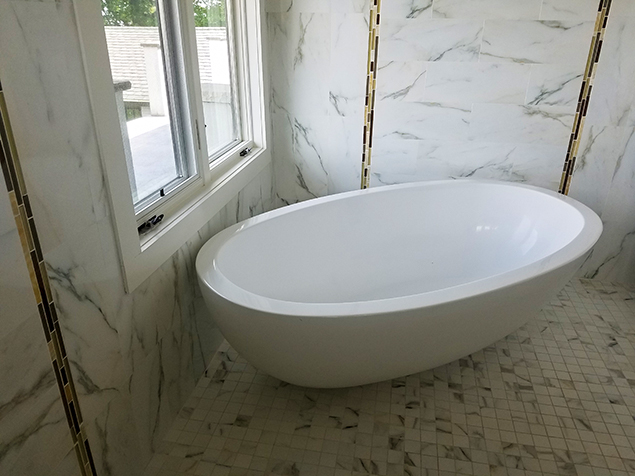 Mark Lister's Adoni freestanding tub testimonial