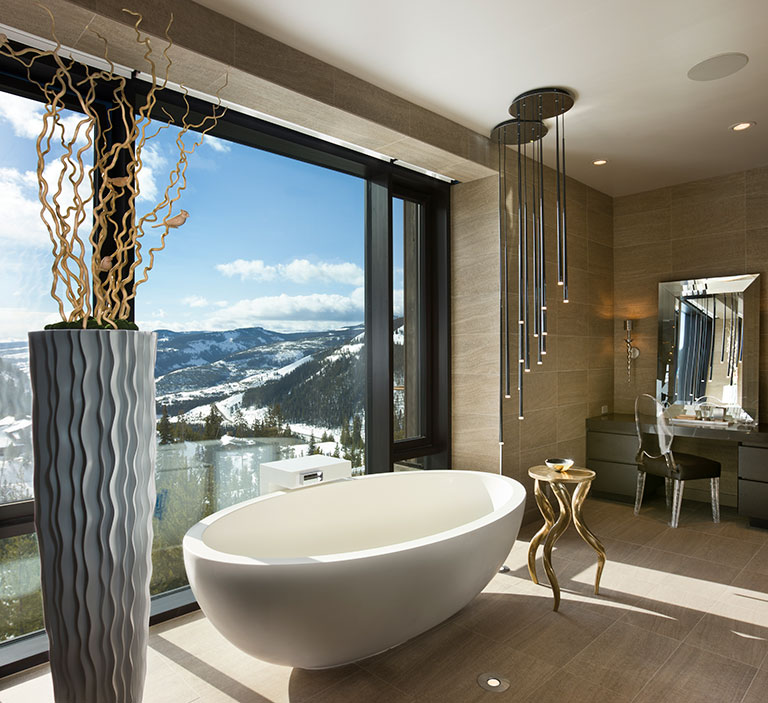 Luxury Bathroom Designs with a View 