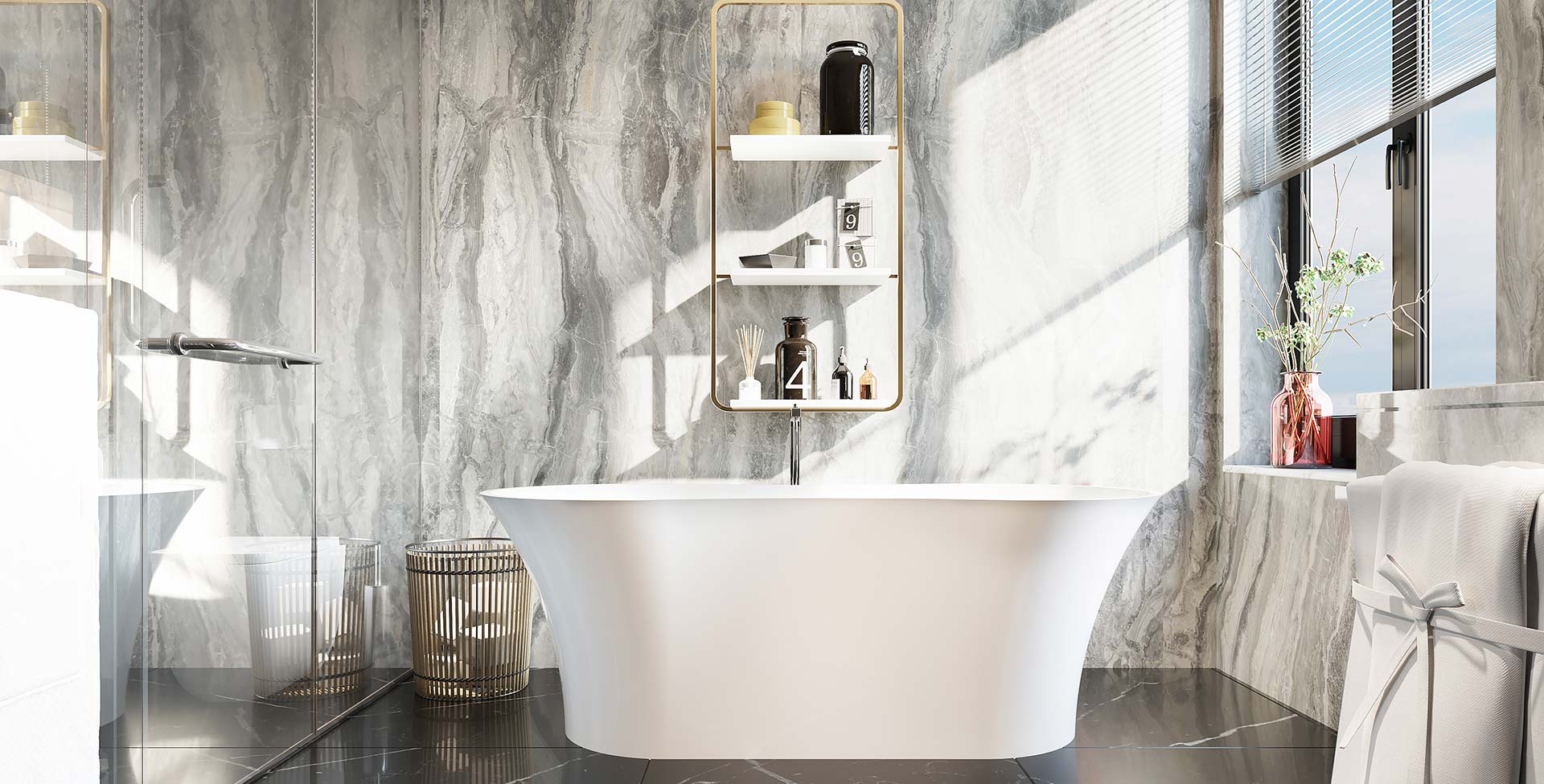 Capri luxury freestanding bathtub
