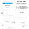 Acqua Rectangular Bathtub - Image 3