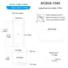 Acqua Rectangular Bathtub - Image 4