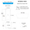 Acqua Rectangular Bathtub - Image 5