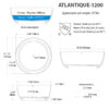 Atlantique Round Bathtub - Image 3