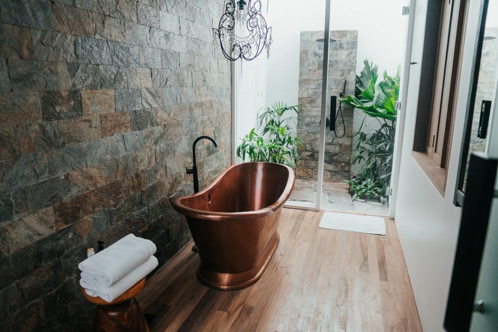 Copper Bathtub