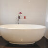 Petite small freestanding bathtub
