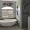 luxury stone resin freestanding bathtub
