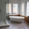 freestanding stone resin bathtub