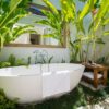 outdoor bathtub