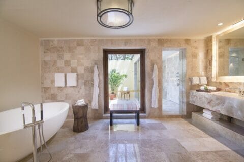 petit luxury freestanding bathtub four seasons punta mita