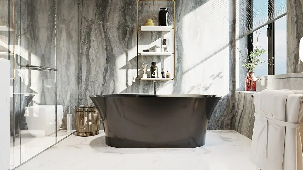 Black Bathroom Accessories Ideas - Tyrrell and Laing