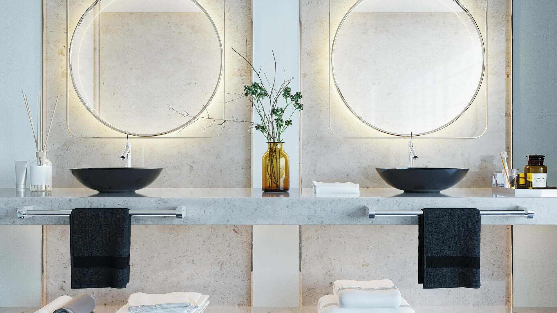 Black Bathroom Accessories Ideas - Tyrrell and Laing