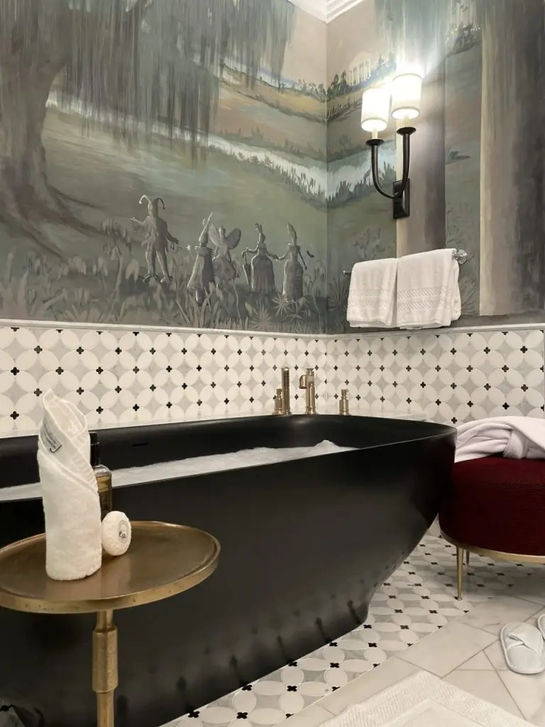 luxury bathtub the ritz new orleans