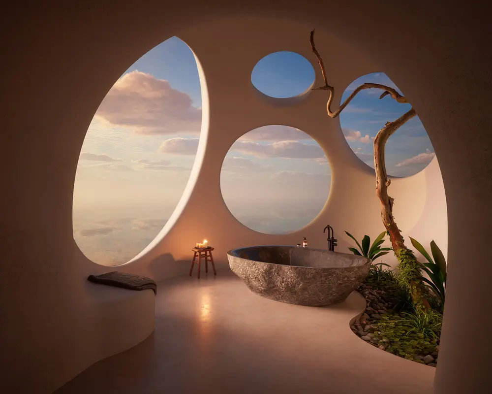 stone-bathtub